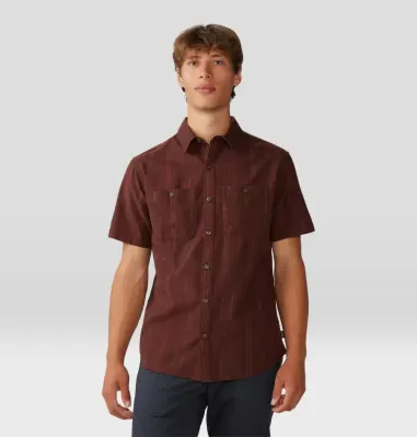 Mountain Hardwear Men&#39;s Grove Hide Out Short Sleeve Shirt