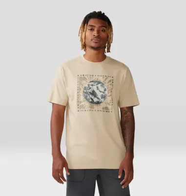 Mountain Hardwear Men&#39;s Tie Dye Earth Short Sleeve