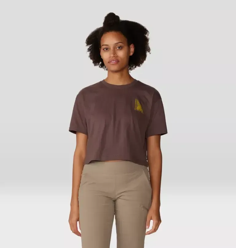 Mountain Hardwear Women&#39;s Jagged Peak Crop Short Sleeve