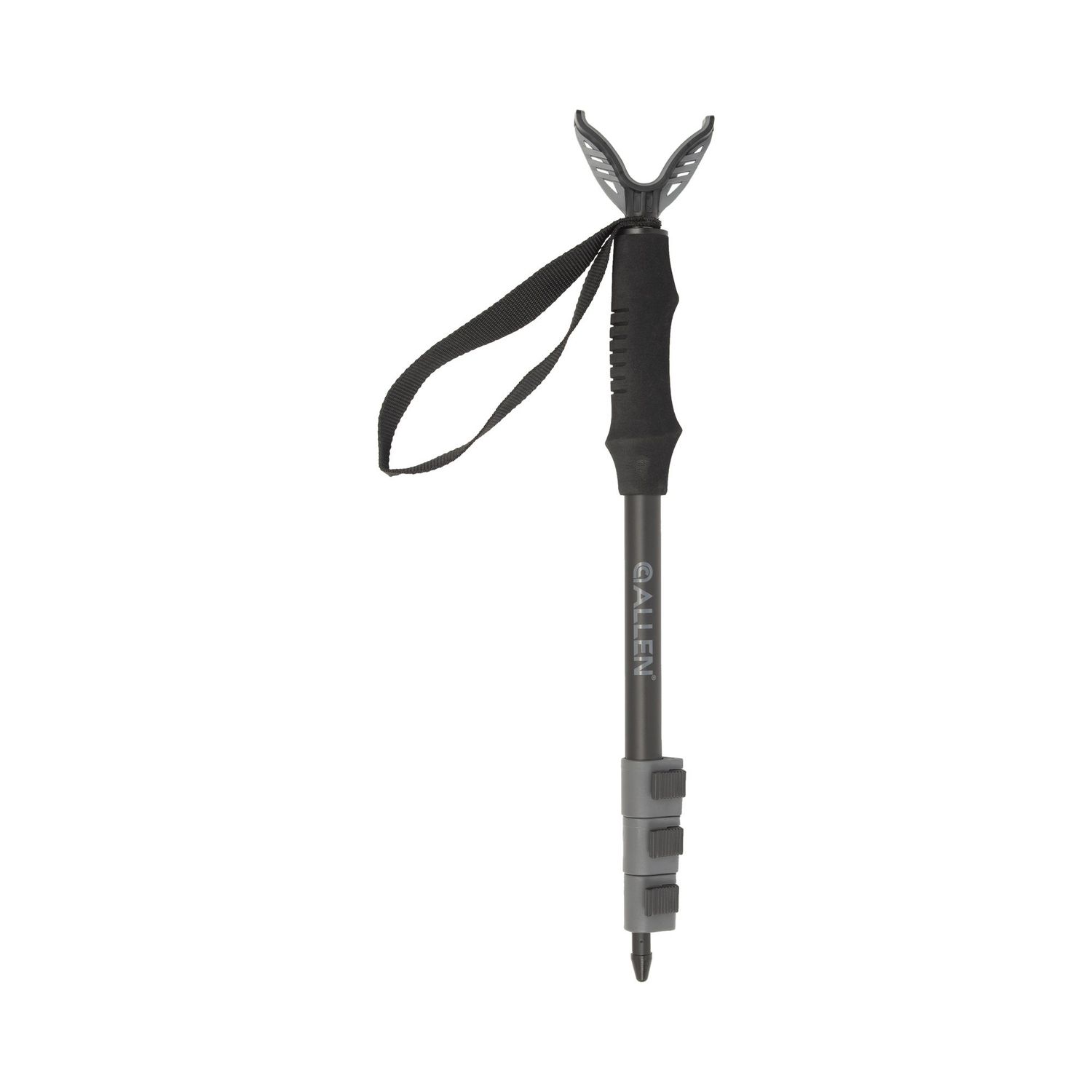 Allen Deluxe Shooter&#39;s Staff, Adjustable 21.5&quot;-61&quot; Black