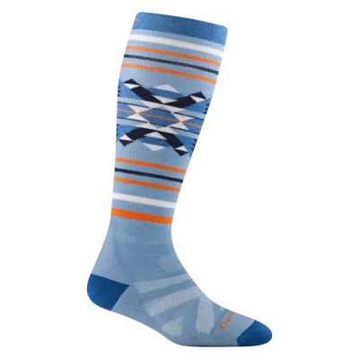 Darn Tough Women&#39;s Snowscape Over-the-Calf Lightweight Ski &amp; Snowboard Sock
