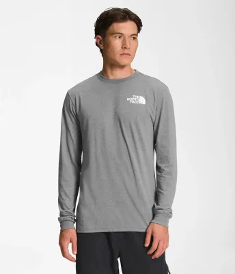 The North Face Men&#39;s Long Sleeve Box NSE TEE