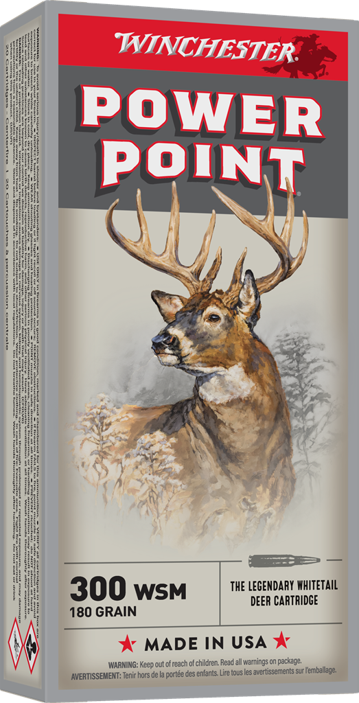 Winchester 300 WSM 180 Grain PP