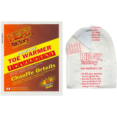 Heat Factory Disposable Adhesive Toe Warmer, 1/Pair