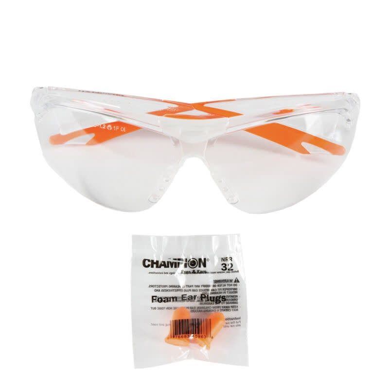 Champion Eyes &amp; Ear Plugs Combo