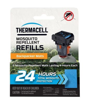 Thermacell Mosquito Repellent Mat Refills, 24-hr