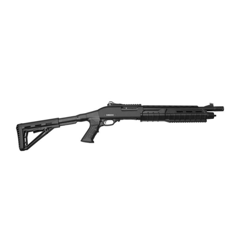 Canuck Commander Pump Shotgun 12 Ga 3″ Chamber 14″ Barrel Black