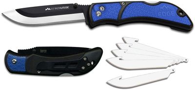 Outdoor Edge RLU-40C Razor-Lite EDC Folding Razor Knife Blue