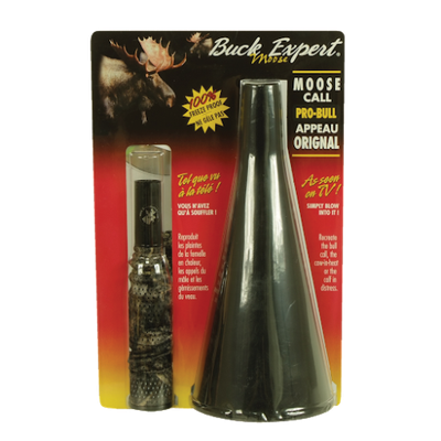 Buck Expert Pro Bull Moose Call With CD