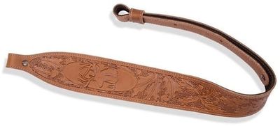 Levy&#39;s Natural Oil-Tan Leather Rifle Sling