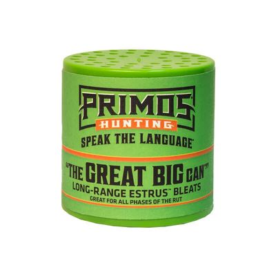 Primos &quot;The Great Big Can&quot; Deer Bleat