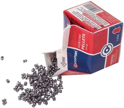 Crosman .177 Pointed Pellets 1250/Pack