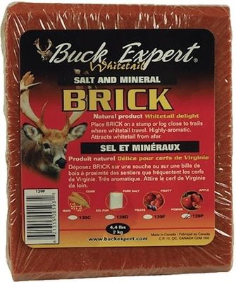 Buck Expert Salt &amp; Mineral Apple Flavoured Brick