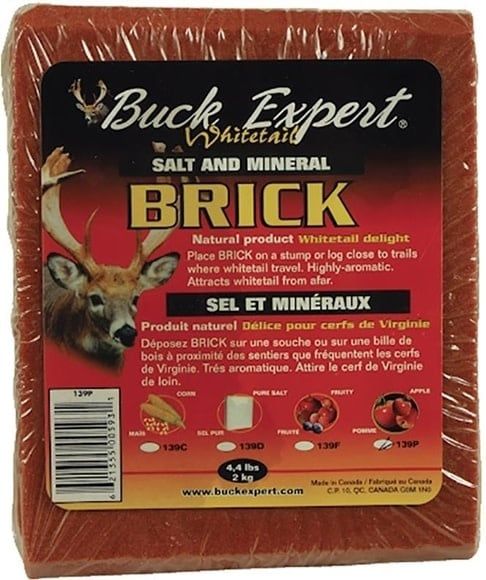 Buck Expert Salt &amp; Mineral Apple Flavoured Brick