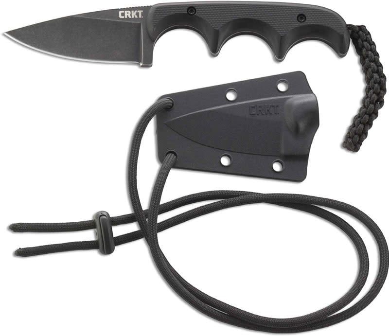 CRKT Minimalist Black Drop Point