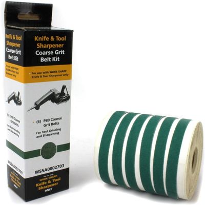 Work Sharp Coarse Belt Replacement Kit 6/Pk