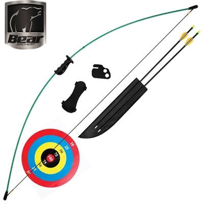 Bear Archery Crusader Ambidextrous 20 lb 51&#39;&#39; Youth Bow Set