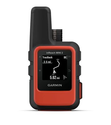 Garmin InReach Mini 2 Satellite Communicator and Worldwide GPS, Flame Red (010-02602-00)