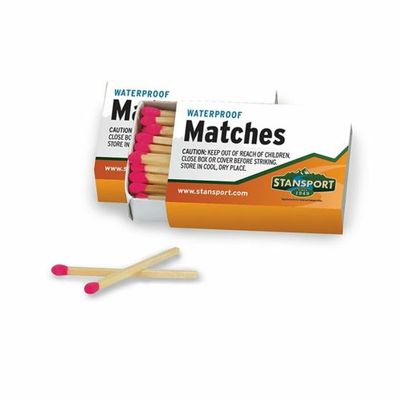 Stansport Waterproof Matches (40 Per Box)