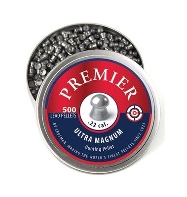 Crosman .22 Cal Domed Pellets 14.3 Grain 500/Pack