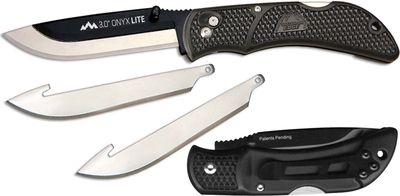 Outdoor Edge 3&quot; Onyx EDC Knife Black