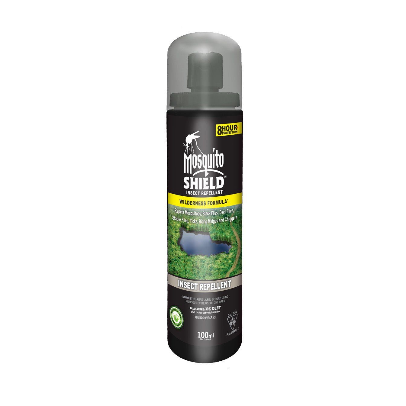 Mosquito Shield Wilderness Formula – 100ml Travel Size