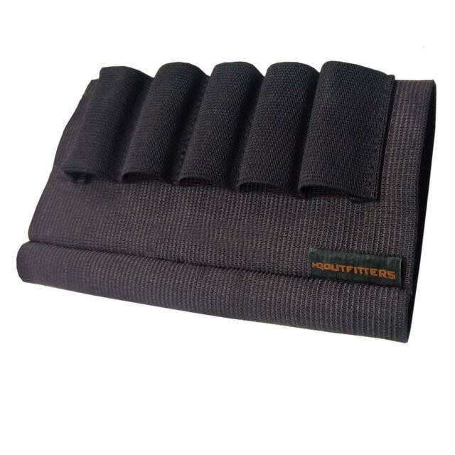 HQ Outfitters Elastic Nylon Buttstock Shotgun Shell Holder