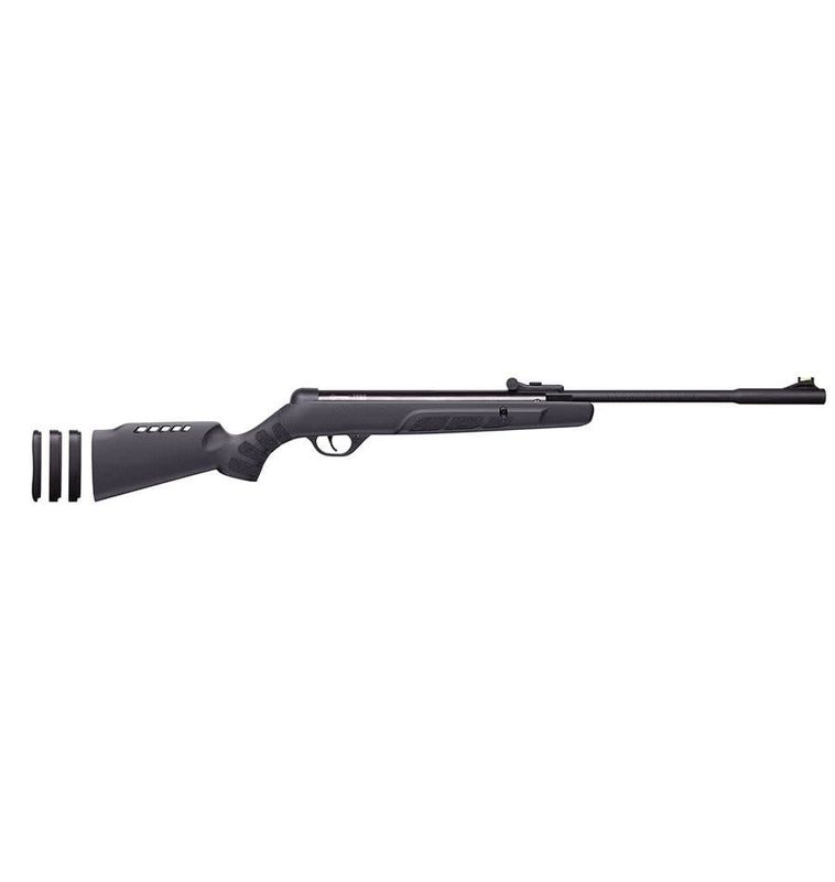 Crosman Tyro Spring Powered Youth Break Barrel Rifle, Synthetic Customizable Stock .177 Cal 495 Fps
