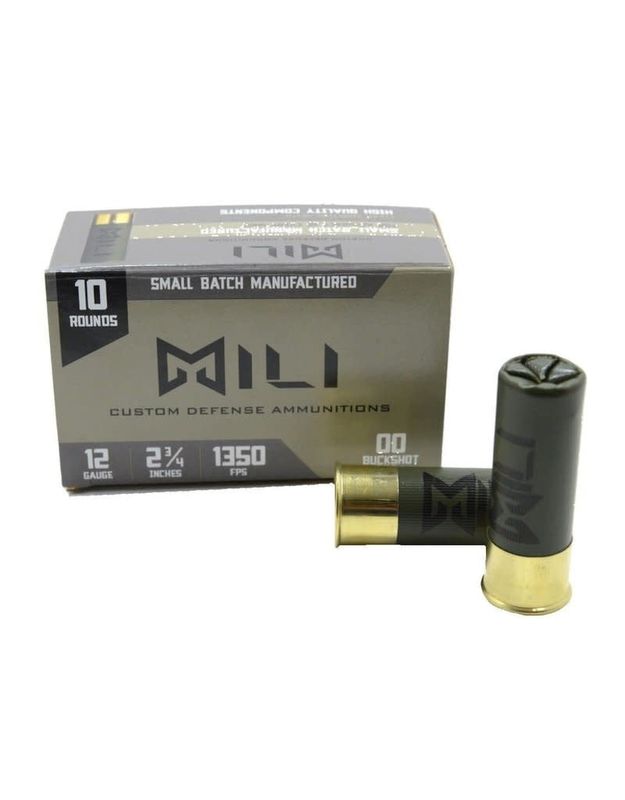MILI 12 Gauge 2 3/4&quot; 00 Buckshot 10 Rounds