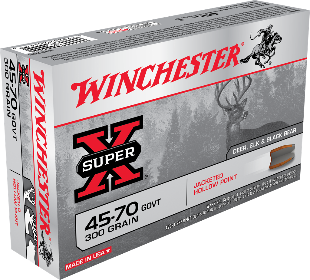 Winchester Super-X 45-70 Govt 300 Grain Jacketed Hollow Point