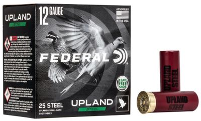 Federal  Upland Steel Shot 12 Gauge 2 3/4&quot; 1 1/8 oz #6