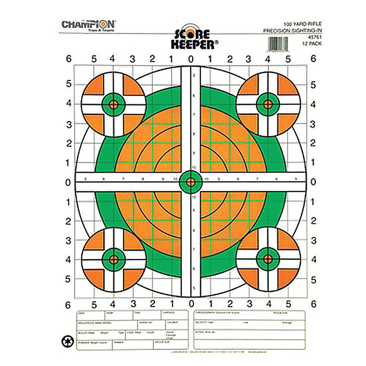 Champion Scorekeeper 100yd 14&quot;x18&quot; 12/Pk