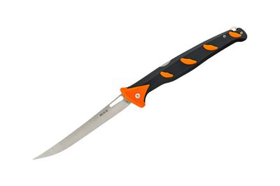 Buck Hookset Folding Fillet Knife 6&quot; Orange/Gray (Fresh Water)
