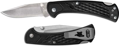 Buck 3112BKS1 Slim Select Ranger Black Handle Nail Notch