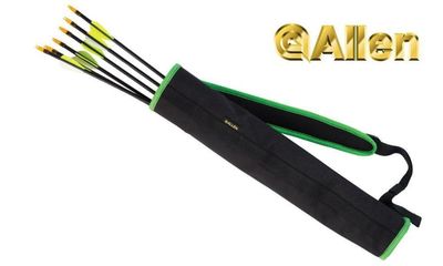 Allen Compact Back Quiver, 19&quot; Black &amp; Green