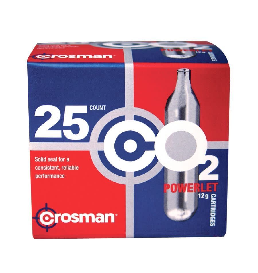 Crosman CO2 Cartridges 25 Pack