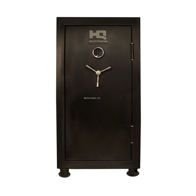 HQ Outfitter 40 Gun Electric Key Pad Fire Proof Safe Black