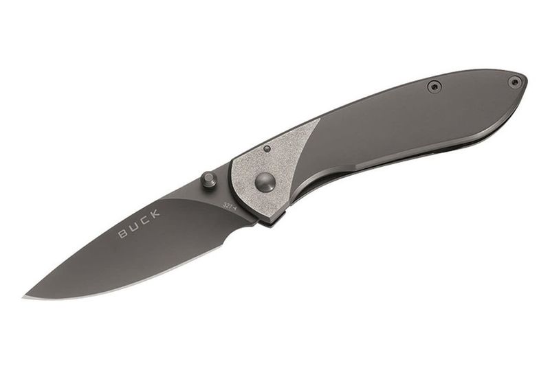 Buck 327 Nobleman Folding Knife Titanium