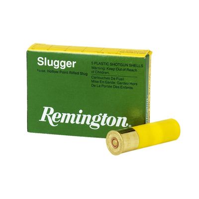 Remington Slugger High Velocity 20 Gauge 2-3/4&quot; 5/8 oz Lead Slug 1580fps