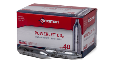 Crosman Powerlet CO2 Cartridges 40 Pack