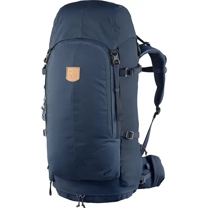 FjallRaven Women&#39;s Keb 52 Trekking Backpack Storm/Dark Navy