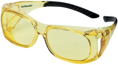 Champion Amber Over-Specs Ballistic Shooting Glasses