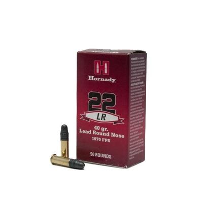 Hornady 22LR 40 Grain Lead Round Nose Varmint Express