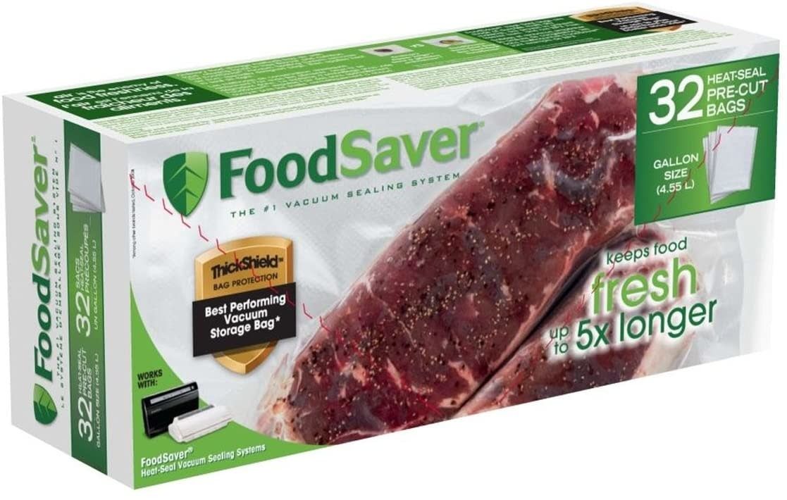 Foodsaver 11&quot;x14&quot; Gallon Bags 32 Count