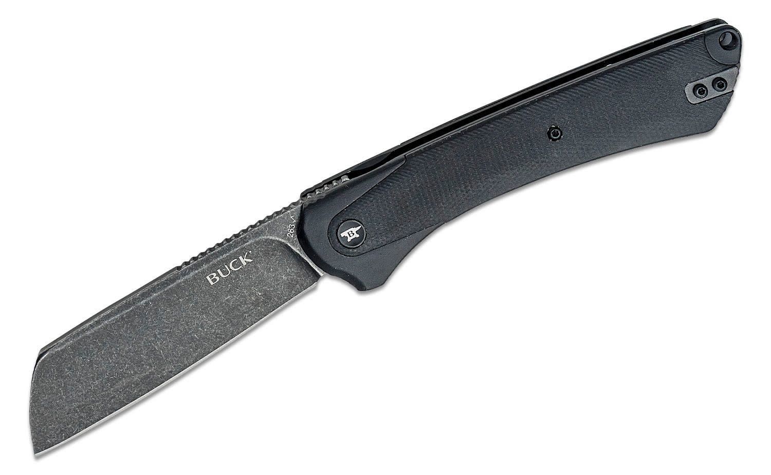 Buck 263 HiLine XL Folding Knife Black