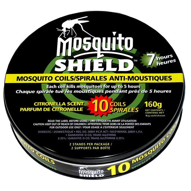 Mosquito Shield Mosquito Coil Tin 10/Pack