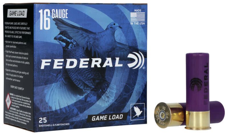 Federal Game-Shok 16 Gauge 2 3/4&quot; Upland Game Load #7.5