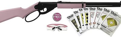 Daisy Red Ryder Pink Lever Action Carbine BB Gun Fun Kit