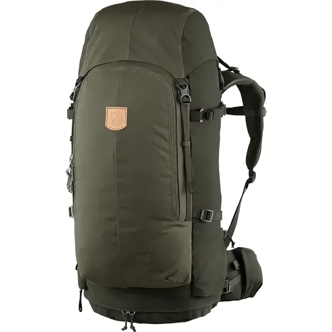 FjallRaven Men&#39;s  Keb 52 Trekking Backpack Olive-Deep Forest
