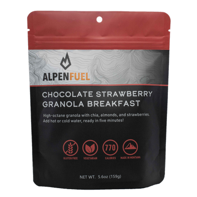 Alpen Fuel Chocolate Strawberry Breakfast Granola